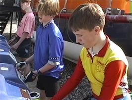 Radio-controlled boat fun at the Heritage and Shipwreck Museum, Charlestown